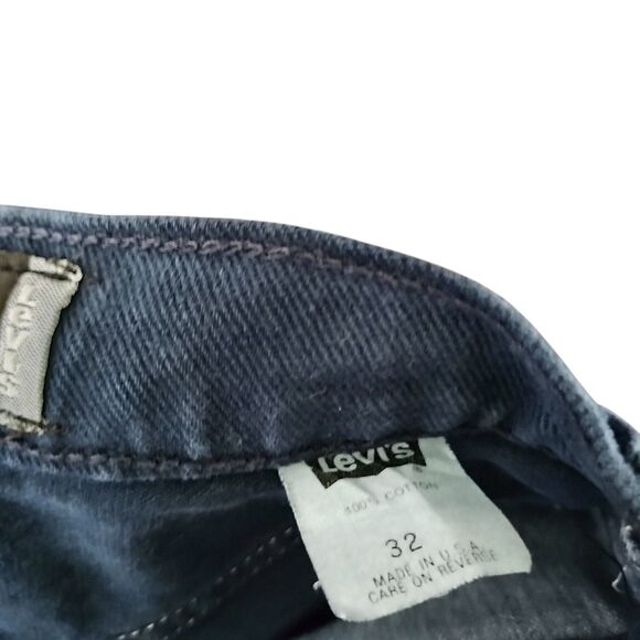 Vintage Levis Silvertab Shorts Mens Size 32 Blue Loose Denim Y2K Made in USA - Picture 11 of 11